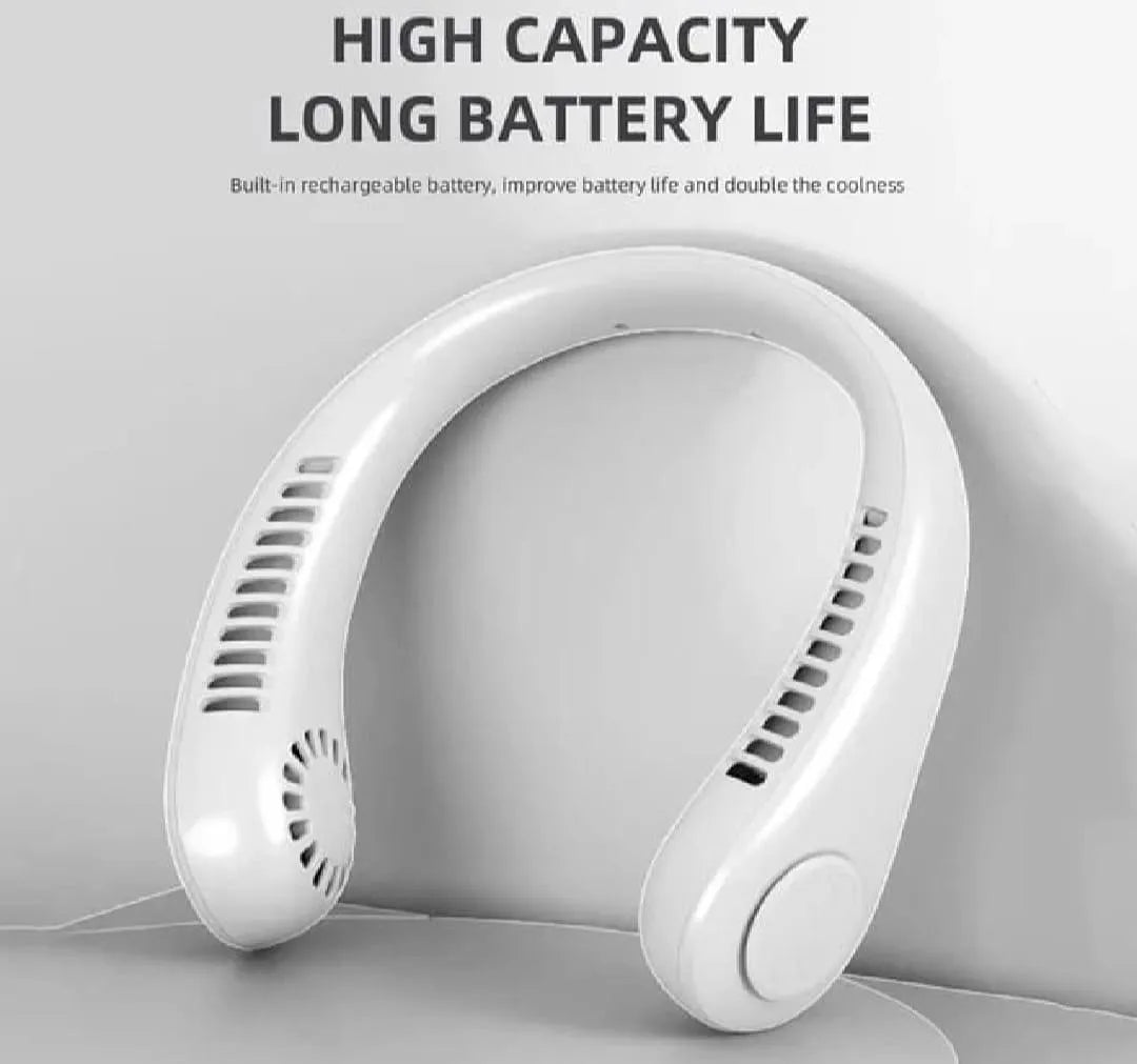 U- Shaped Rechargeable Neck fan