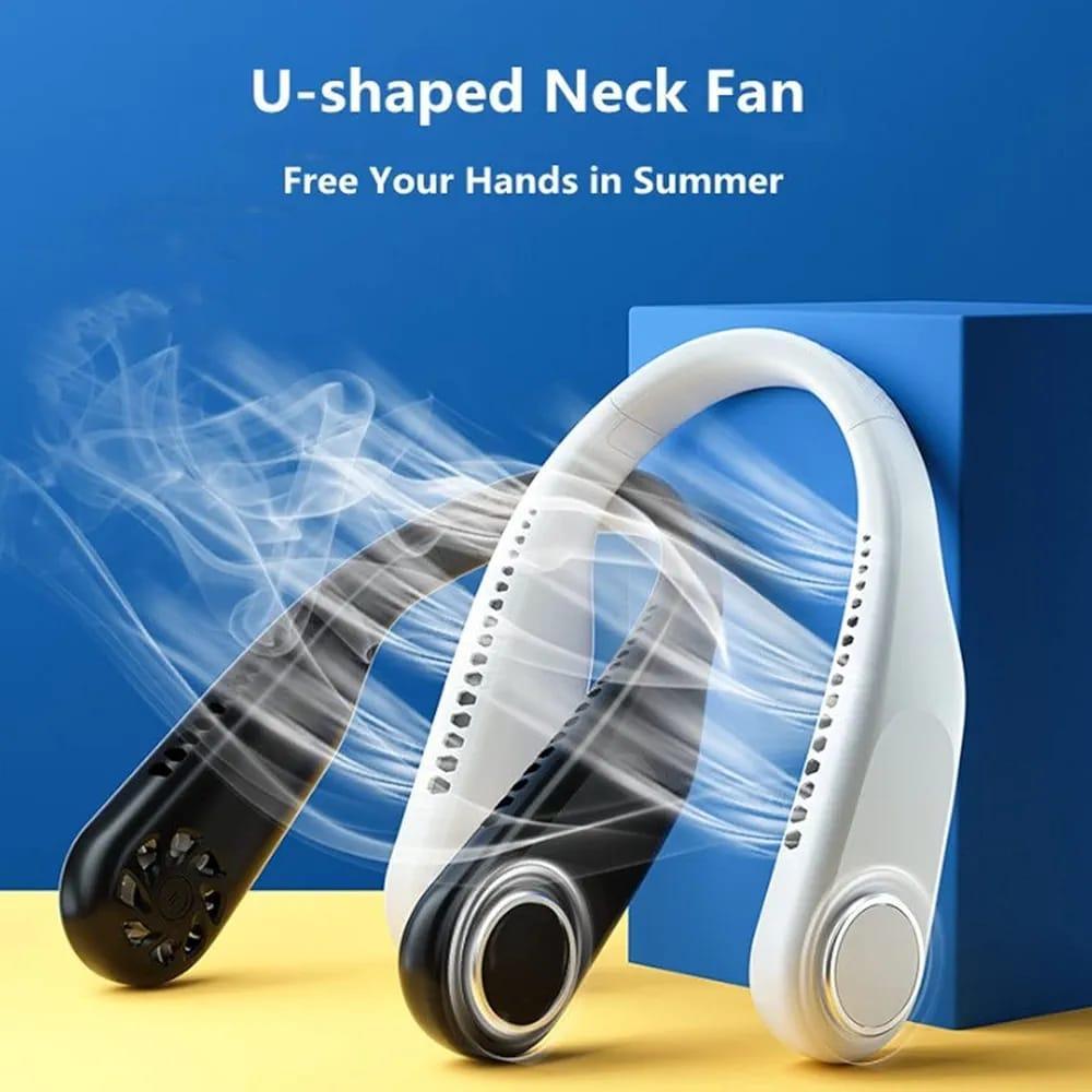 U- Shaped Rechargeable Neck fan