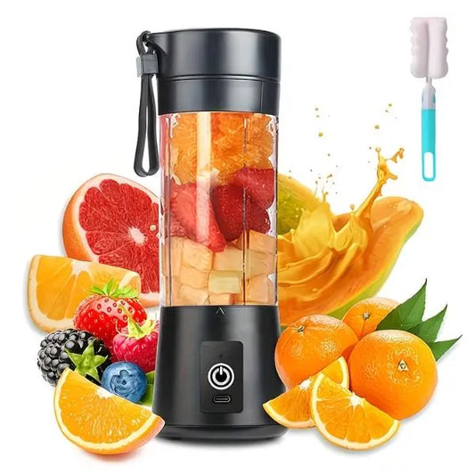 3 In 1 Portable Rechargeable Juicer Blender – 600ML Multifunction Smoothie Maker