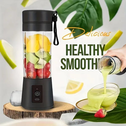 3 In 1 Portable Rechargeable Juicer Blender – 600ML Multifunction Smoothie Maker