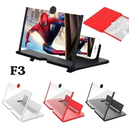 Portable Video Amplifying Screen for Smartphones – Black